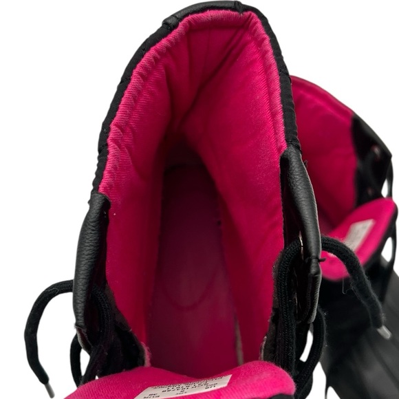 Sperry Quilted Black Port Lace Duck Boots Size 6M - Picture 7 of 8